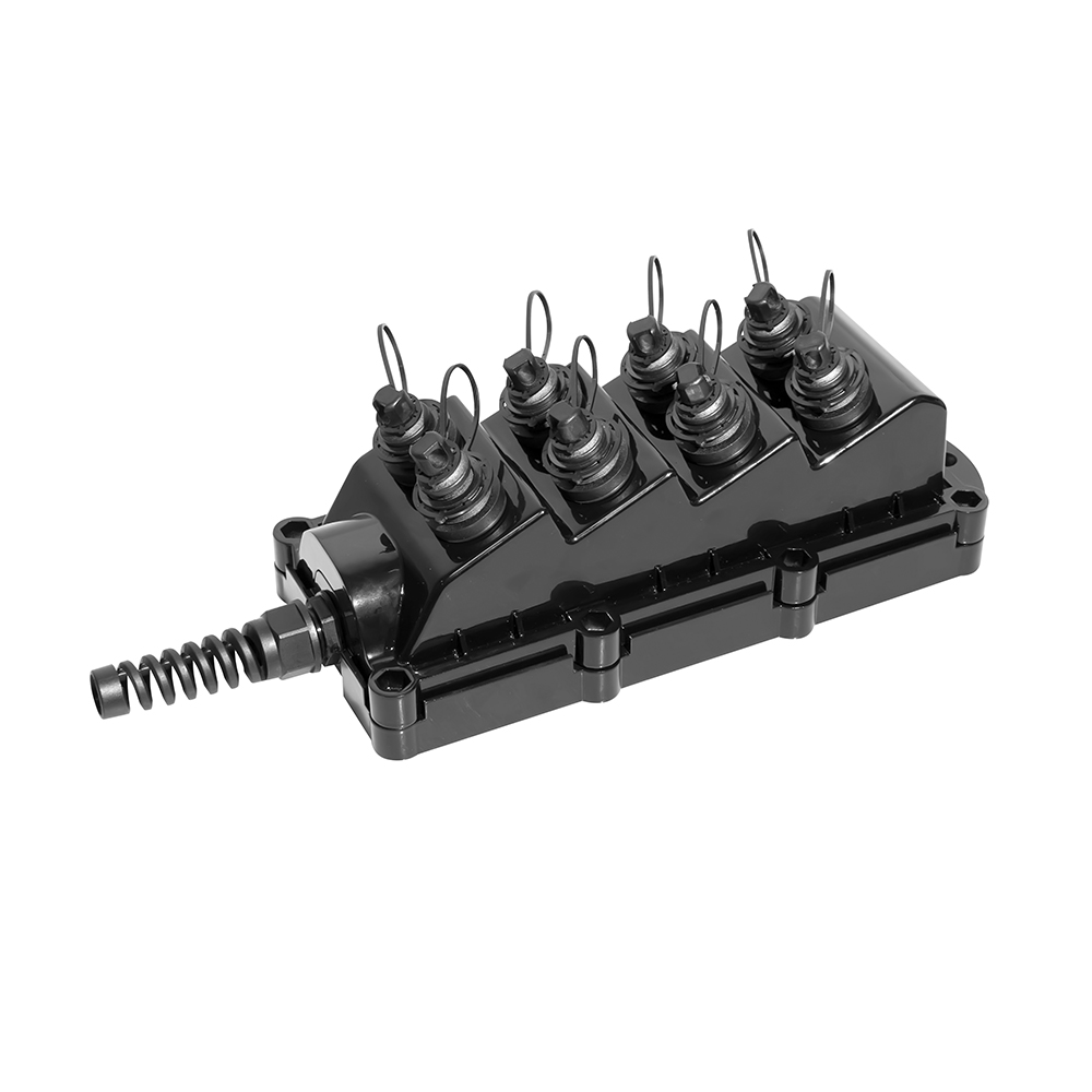 FTTA 1 *8 PLC terminal box with Mini SC waterproof connector IP68 8 ports 8F fiber hub for optitap, FTTA 1 *8 PLC terminal box with Mini SC waterproof connector IP68 8 ports 8F fiber hub for optitap,